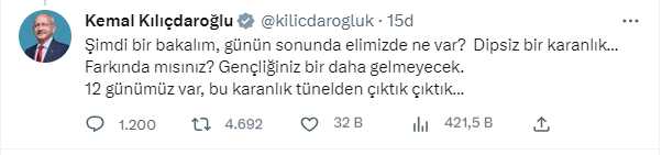 Kılıçdaroğlu'ndan 2. tur için gençlere çağrı: En büyük kazığı da size attılar