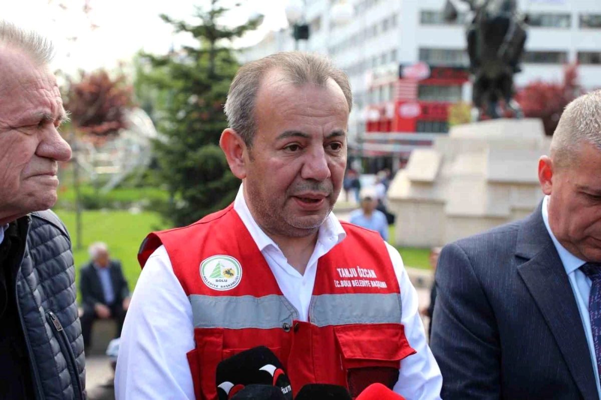 Bolu Belediye Başkanı Tanju Özcan CHP\'ye Tepki Gösterdi