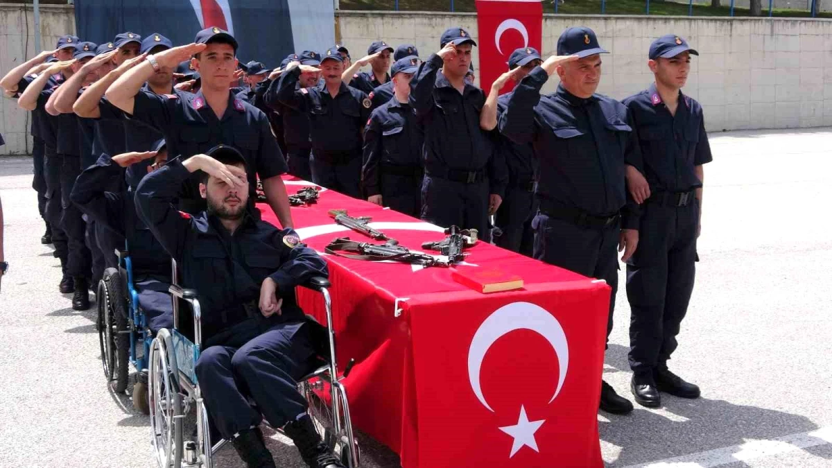 Yozgat\'ta Engelliler Haftası dolayısıyla temsili askerlik uygulaması düzenlendi