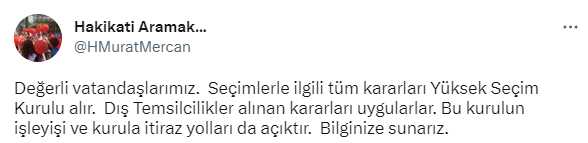 YSK'dan tartışma yaratan karar! ABD ve Kanada'da oy kullanma süresi 2 güne düşürüldü YSK'dan tartışma yaratan karar! ABD ve Kanada'da oy kullanma süresi 2 güne düşürüldü