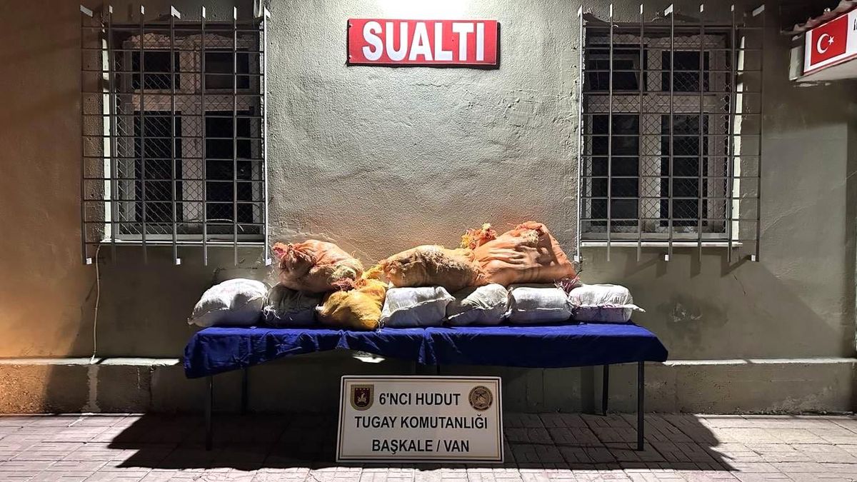 Başkale\'de 340 kilo uyuşturucu ele geçirildi