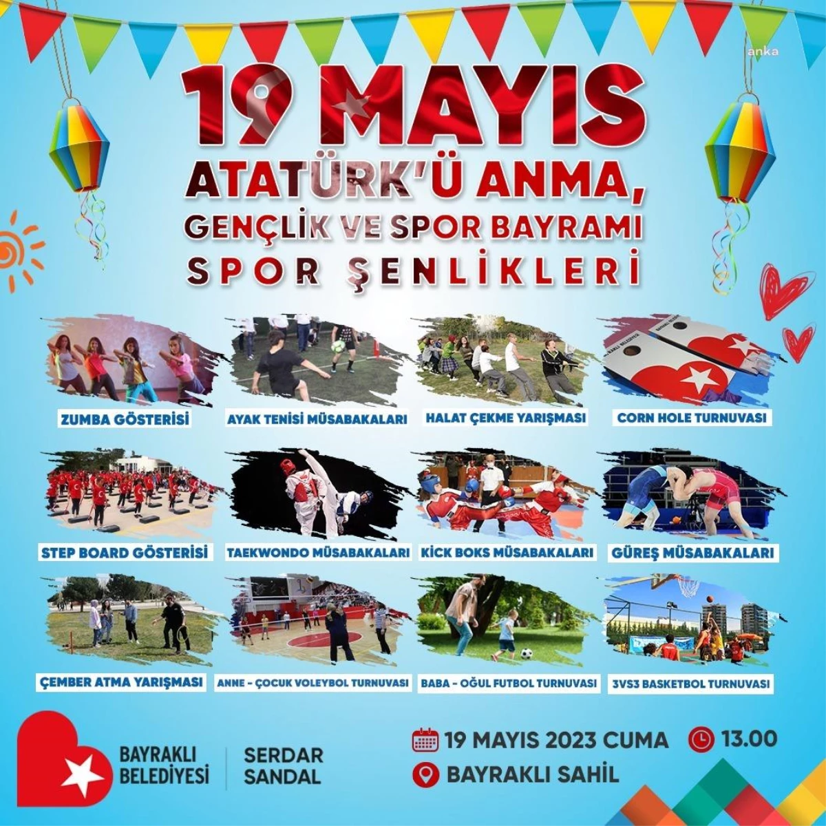 Bayraklı\'da 19 Mayıs etkinlikleri coşkulu geçecek