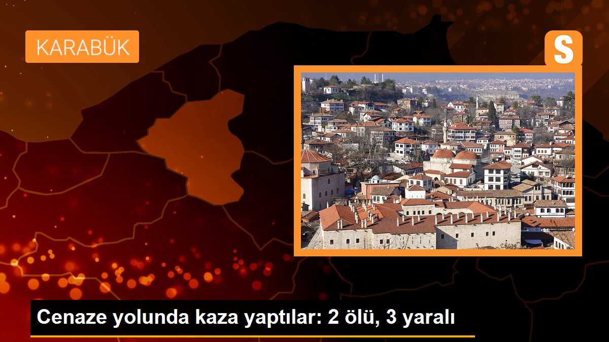 Cenaze yolunda kaza yaptılar: 2 ölü, 3 yaralı