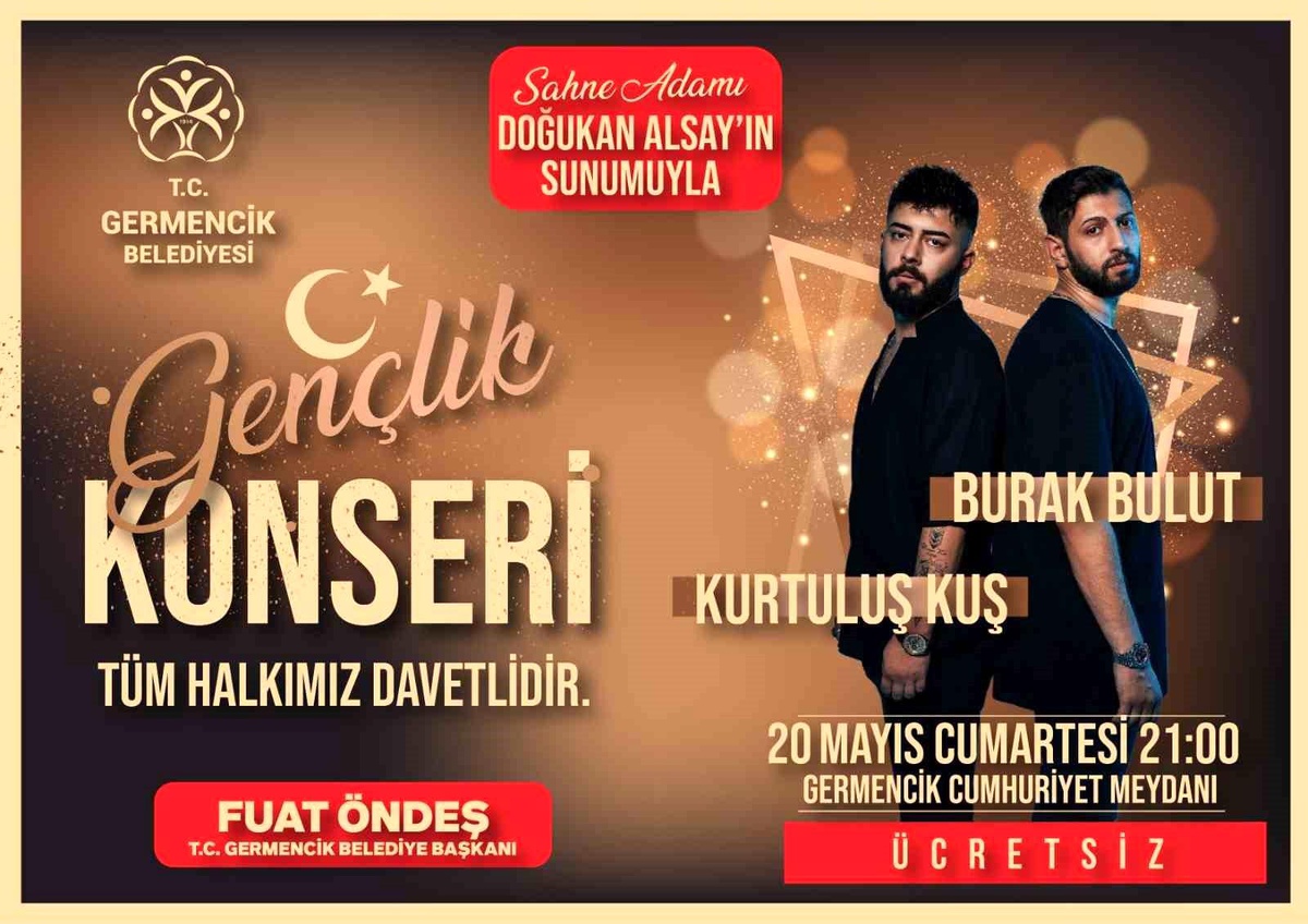 Germencik\'te 19 Mayıs\'a özel gençlik festivali