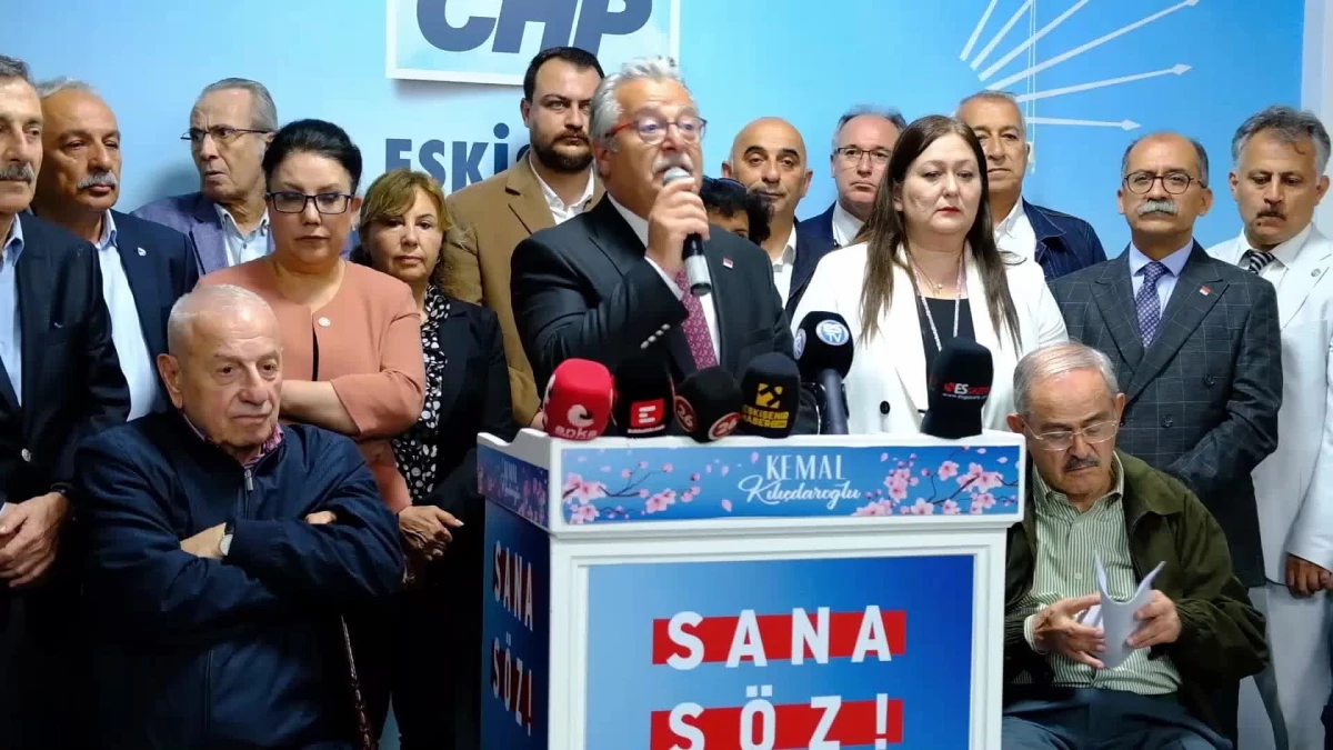 Millet İttifakı\'ndan Eskişehir\'de Ortak Açıklama...Chp Eskişehir İl Başkanı Taşel: "Nasıl Yendiysek Yine Yeneceğiz"