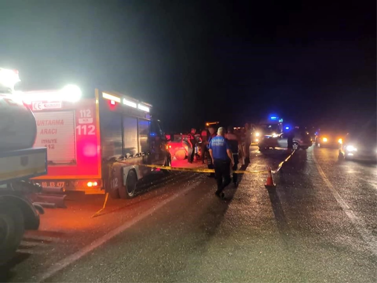 Osmaniye\'de trafik kazası: 1 ölü, 1 yaralı
