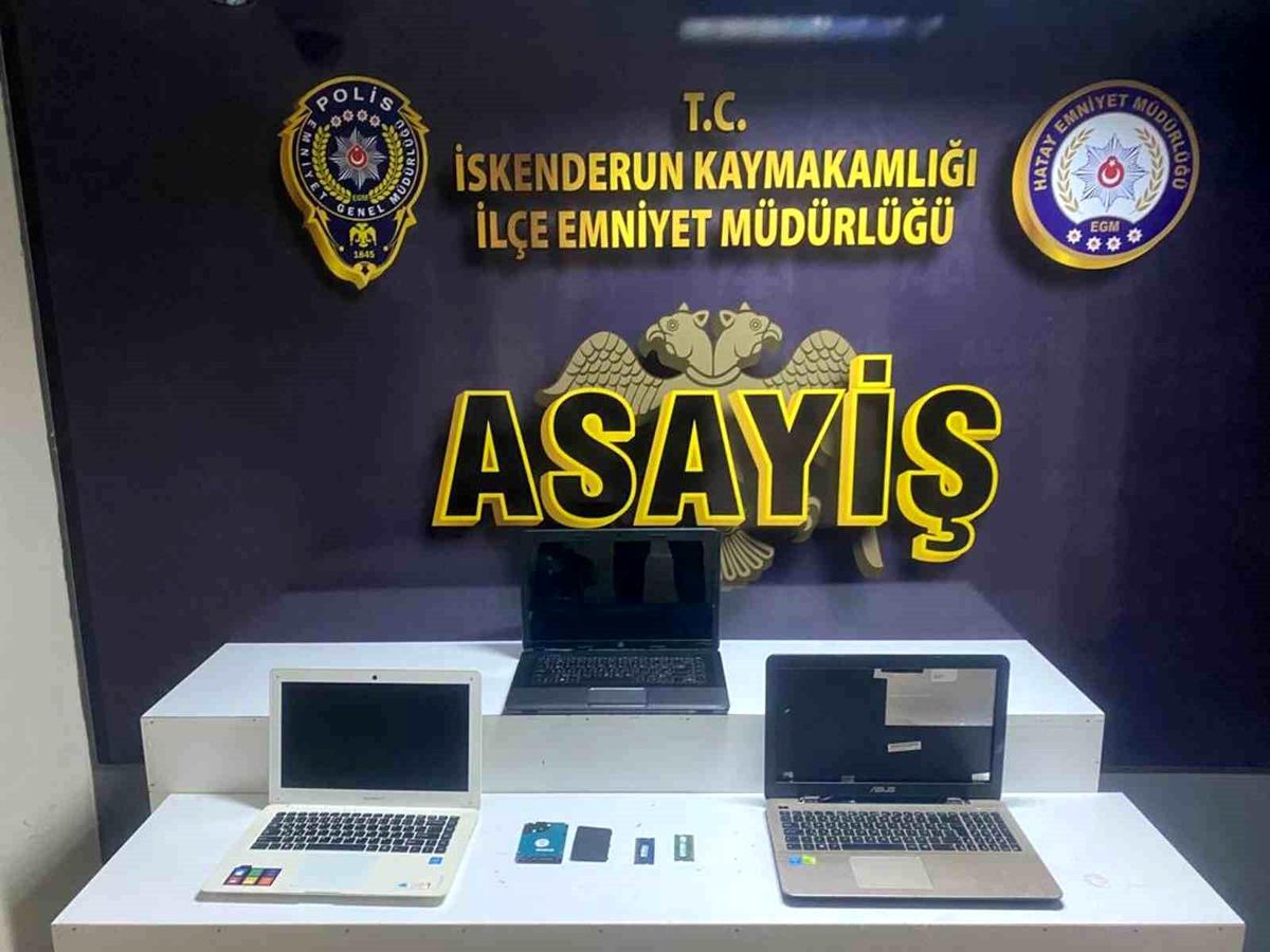 Hatay\'da bilgisayar hırsızı tutuklandı