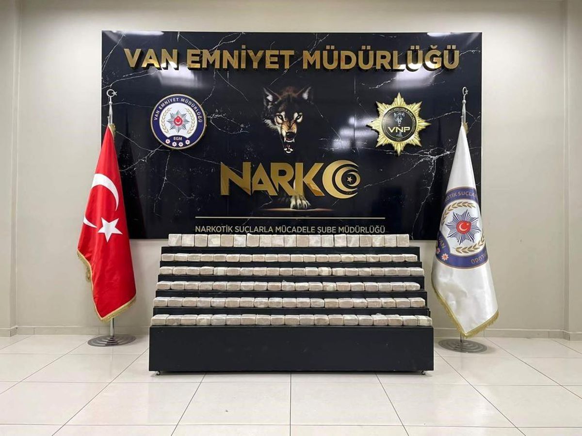 Van\'da 60 kilogram eroin ele geçirildi