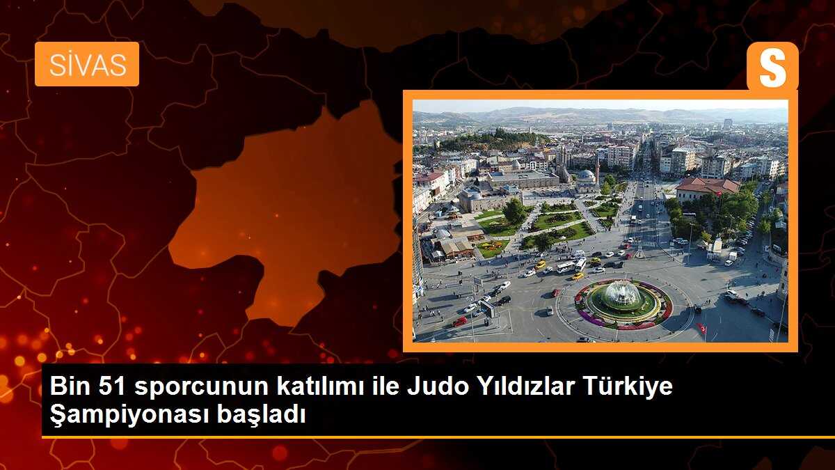 Bin 51 sporcunun katılımı ile Judo Yıldızlar Türkiye Şampiyonası başladı
