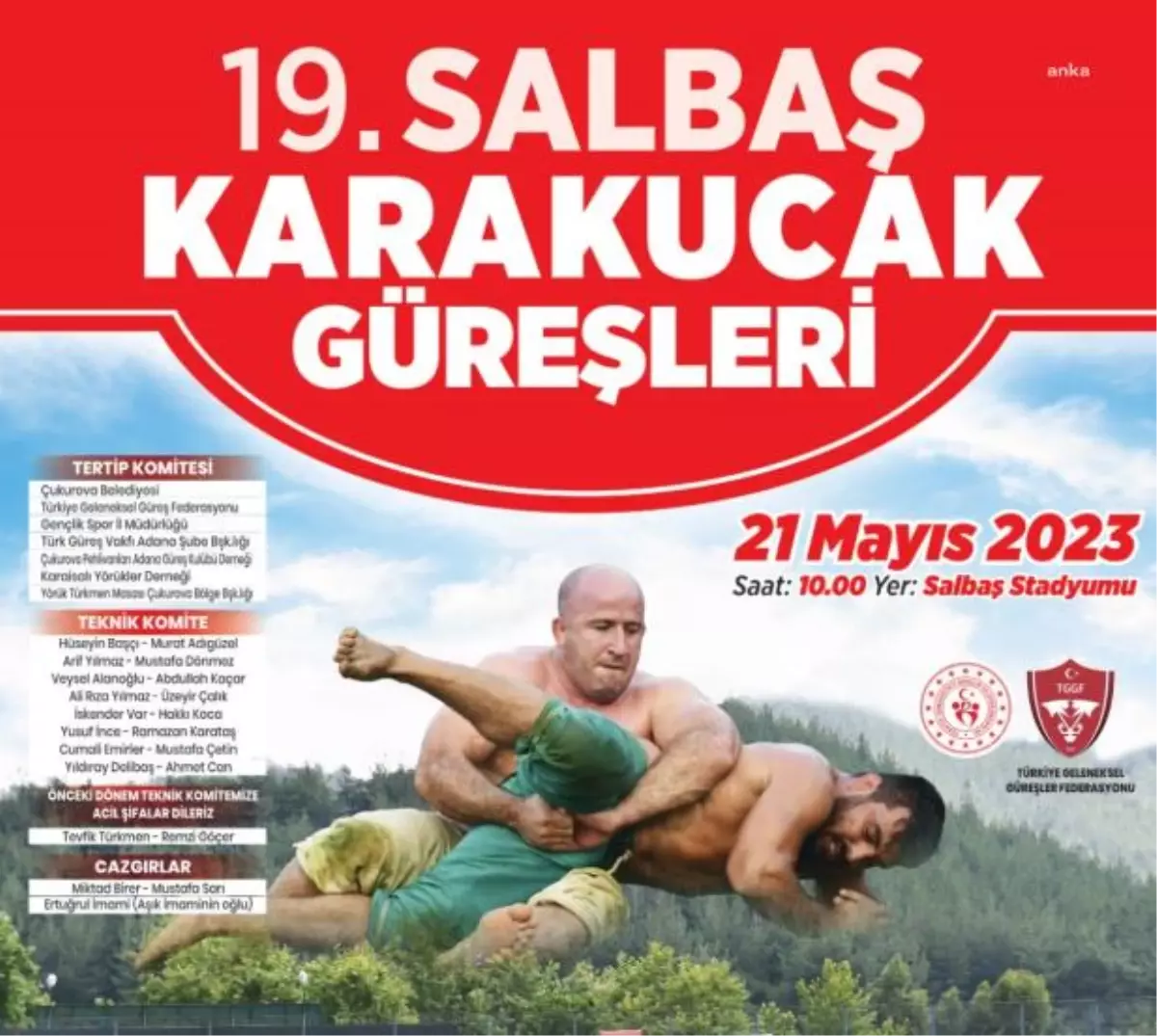 Çukurova\'da \'Salbaş Karakucak Güreşleri\' İçin Geri Sayım Başladı