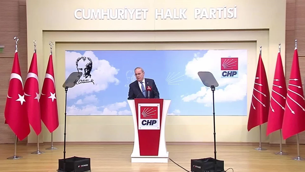 CHP Sözcüsü Faik Öztrak\'tan seçim açıklaması ve 19 Mayıs mesajı