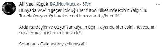 Galatasaray-Sivasspor maçındaki pozisyon için herkes aynı yorumu yapıyor Galatasaray-Sivasspor maçındaki pozisyon için herkes aynı yorumu yapıyor