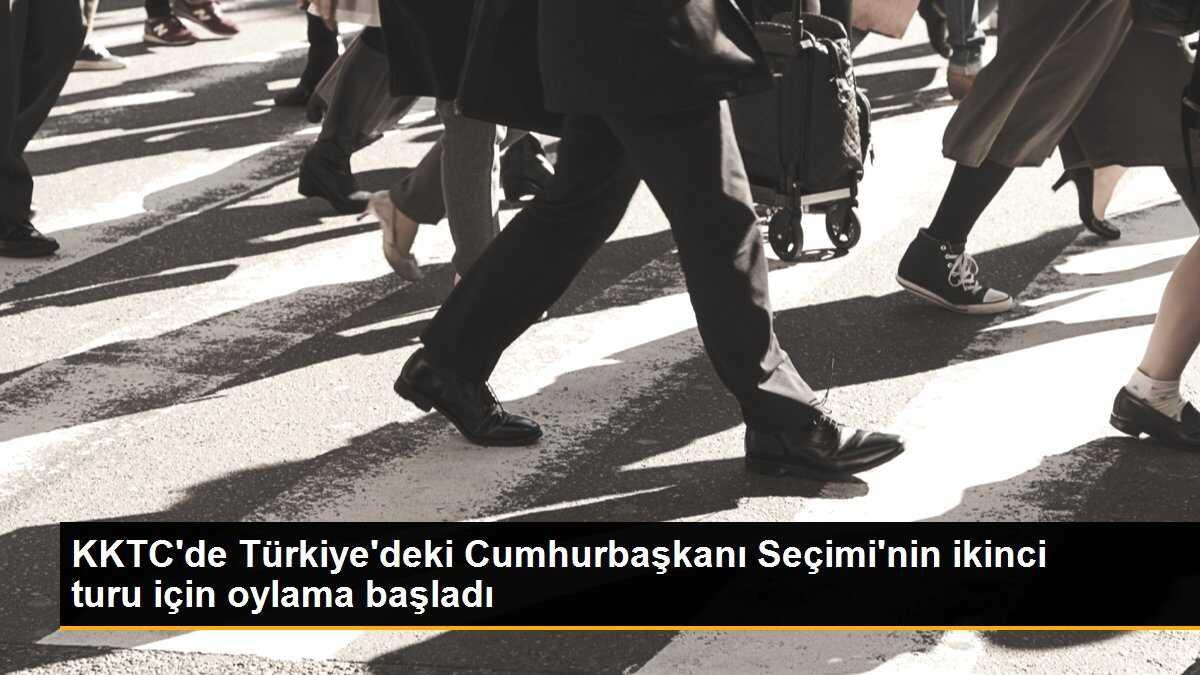 KKTC\'de Türkiye\'deki Cumhurbaşkanı Seçimi\'nin ikinci turu için oylama başladı