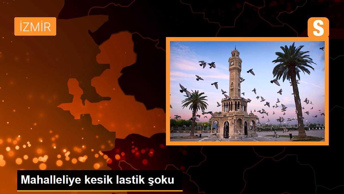 Mahalleliye kesik lastik şoku