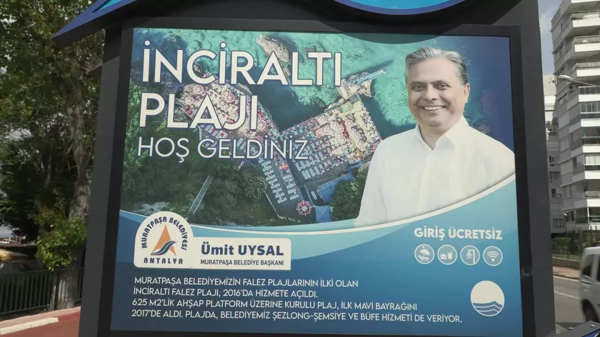 Muratpaşa\'da Plajlar Bu Yıl da Ücretsiz