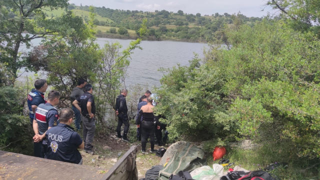Ezine'de barajda tekne battı: Kayıp 1 kişi aranıyor