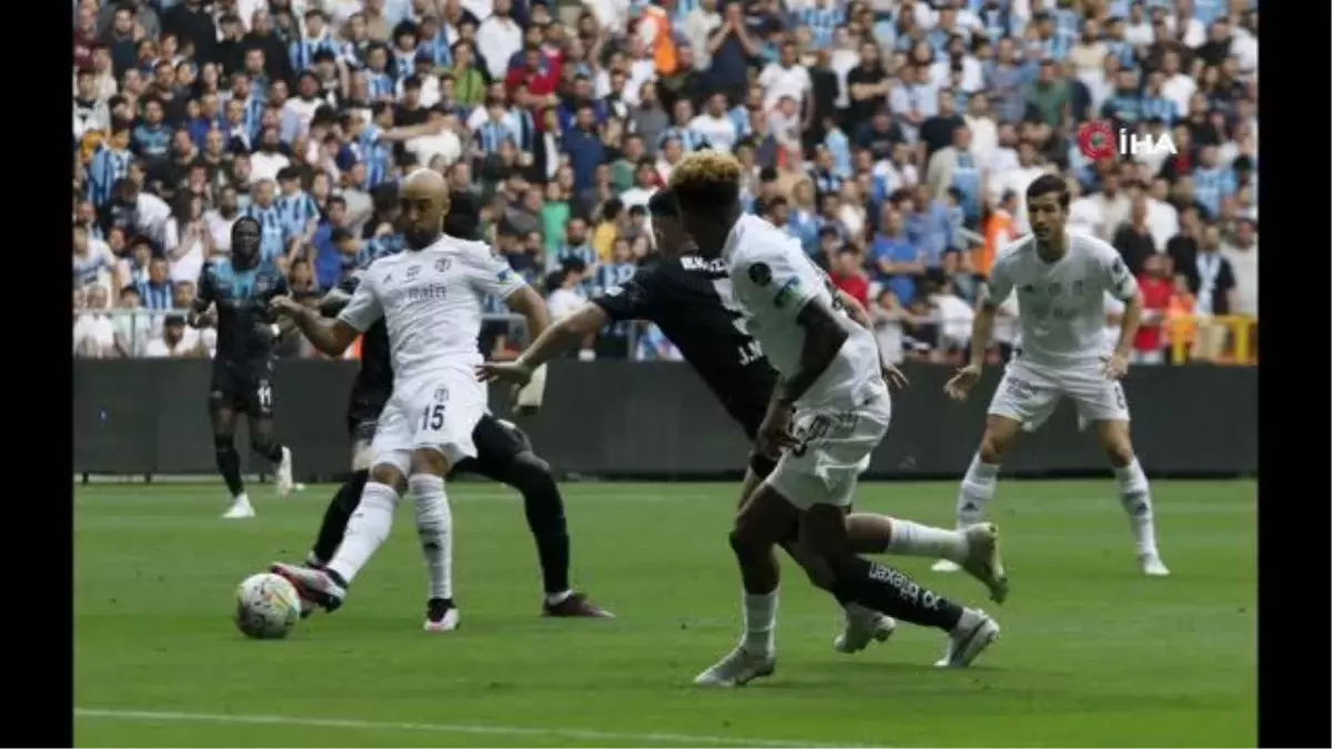 Adana Demirspor - Beşiktaş maçı 1-1 bitti