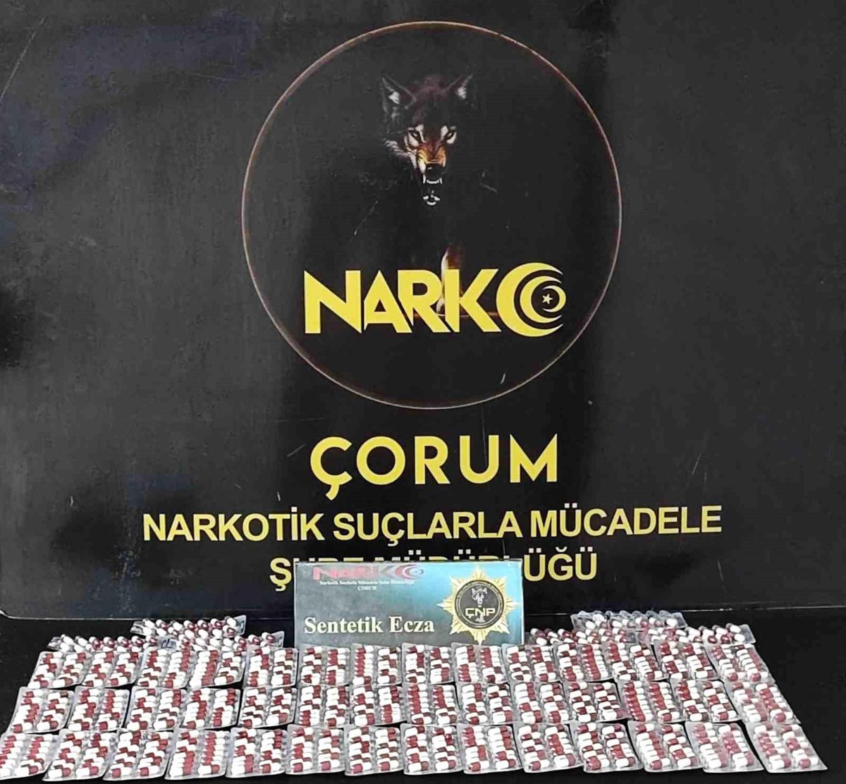 Çorum polisinden uyuşturucu operasyonu
