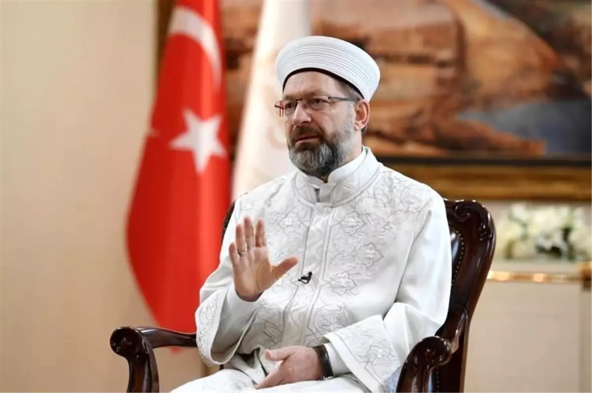 Diyanet İşleri Başkanı Erbaş\'tan Mescid-i Aksa baskınına tepki