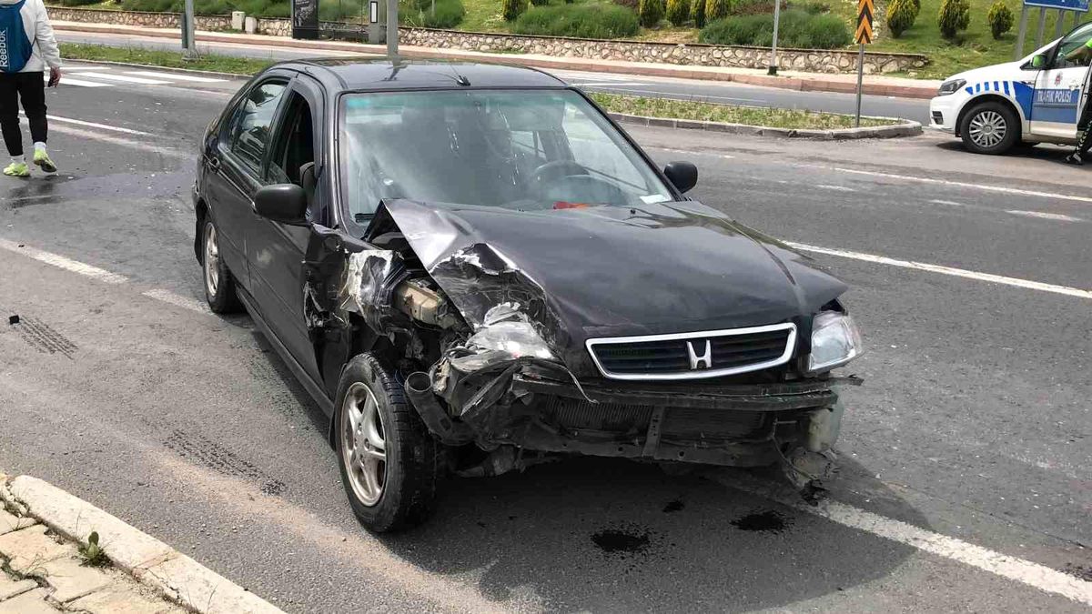 Elazığ\'da trafik kazası: 1 yaralı