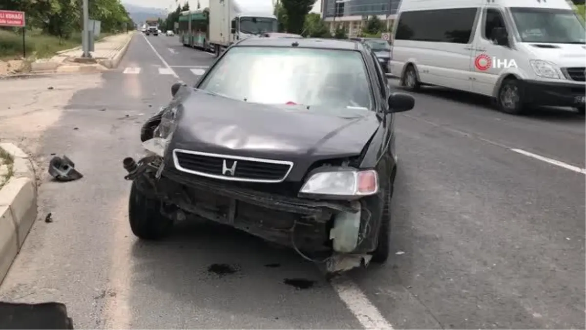 Elazığ\'da trafik kazası: 1 yaralı