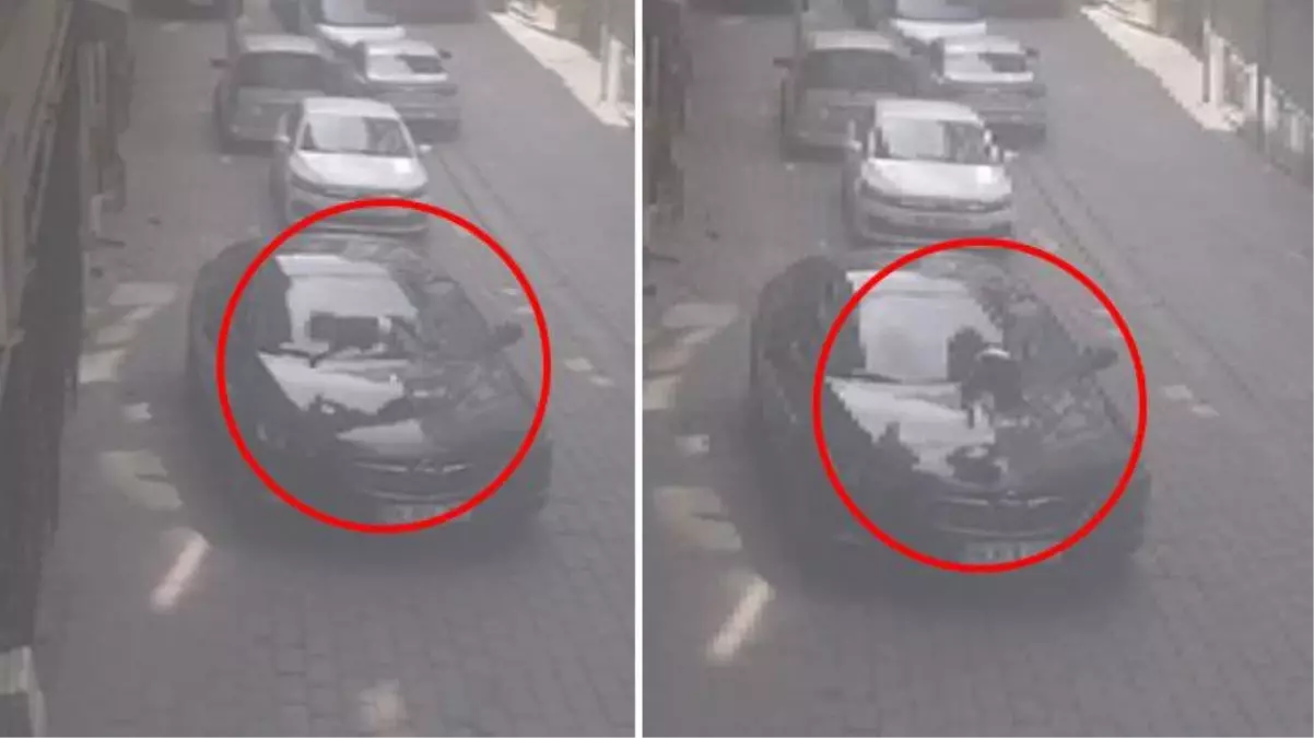 İstanbul\'da 3 yaşındaki çocuk 4\'üncü kattan otomobilin üzerine düştü