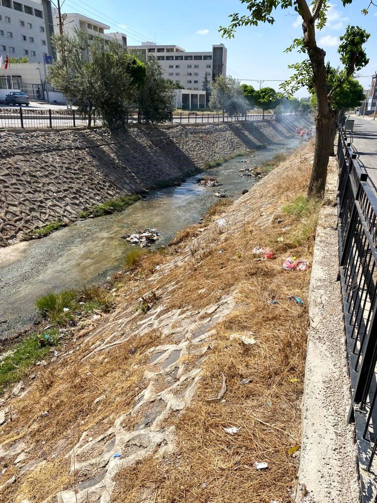 Kilis\'te dereler temizleniyor