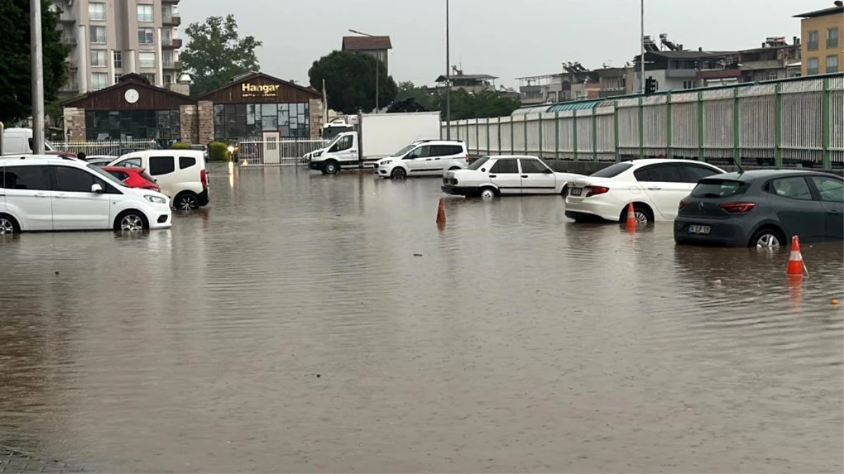 Nazilli ve Kuyucak yağışa teslim oldu