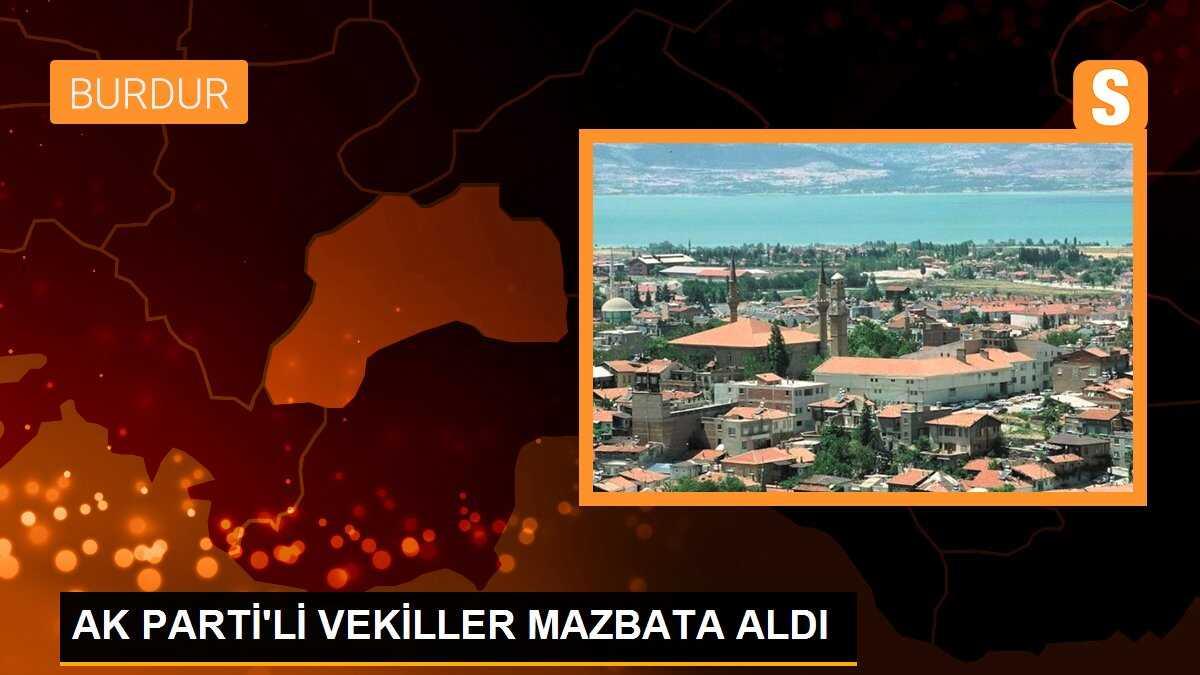 AK PARTİ\'Lİ VEKİLLER MAZBATA ALDI