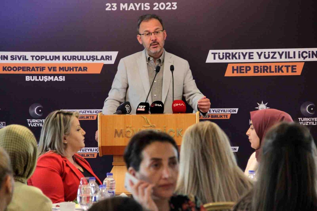 Bakan Kasapoğlu: "Kadının misyonunu birlikte arttıracağız"