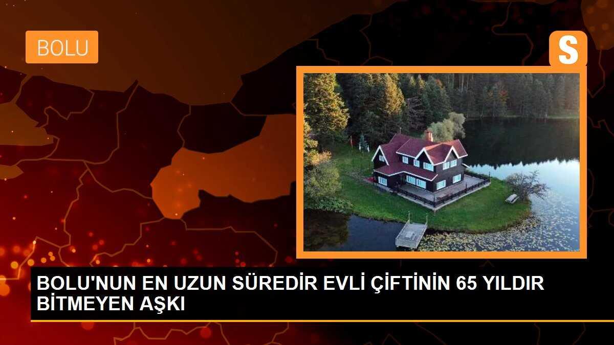 BOLU\'NUN EN UZUN SÜREDİR EVLİ ÇİFTİNİN 65 YILDIR BİTMEYEN AŞKI