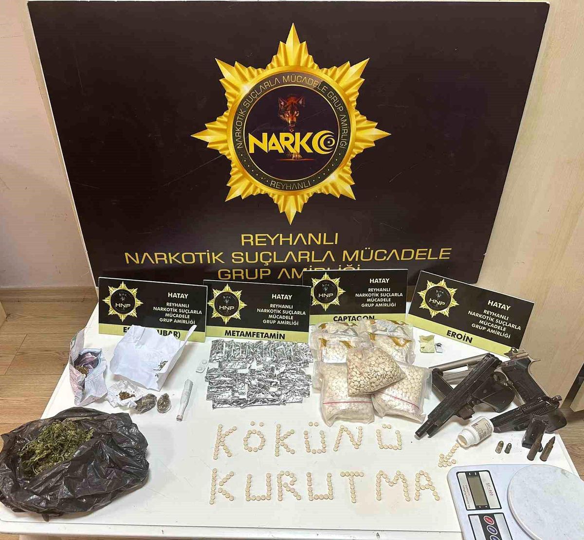 Hatay\'da uyuşturucu operasyonu: 10 gözaltı