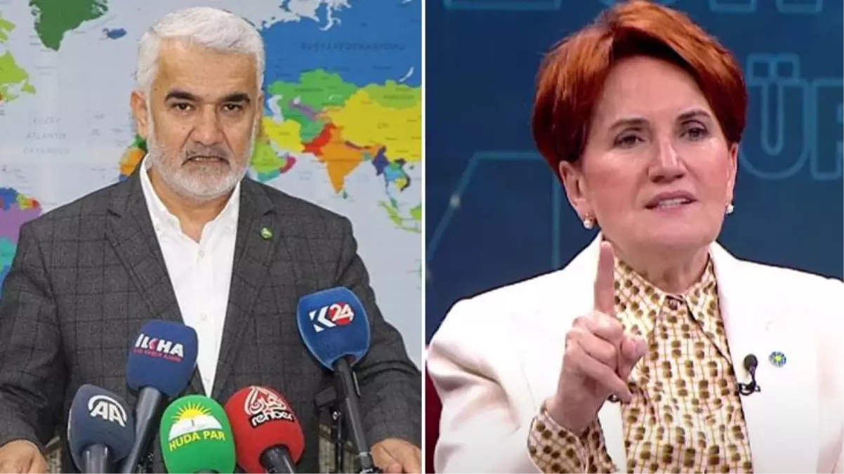 HÜDA PAR, katıldığı bir televizyon programında kullandığı ifadeler nedeniyle Meral Akşener hakkında suç duyurusunda bulunacak