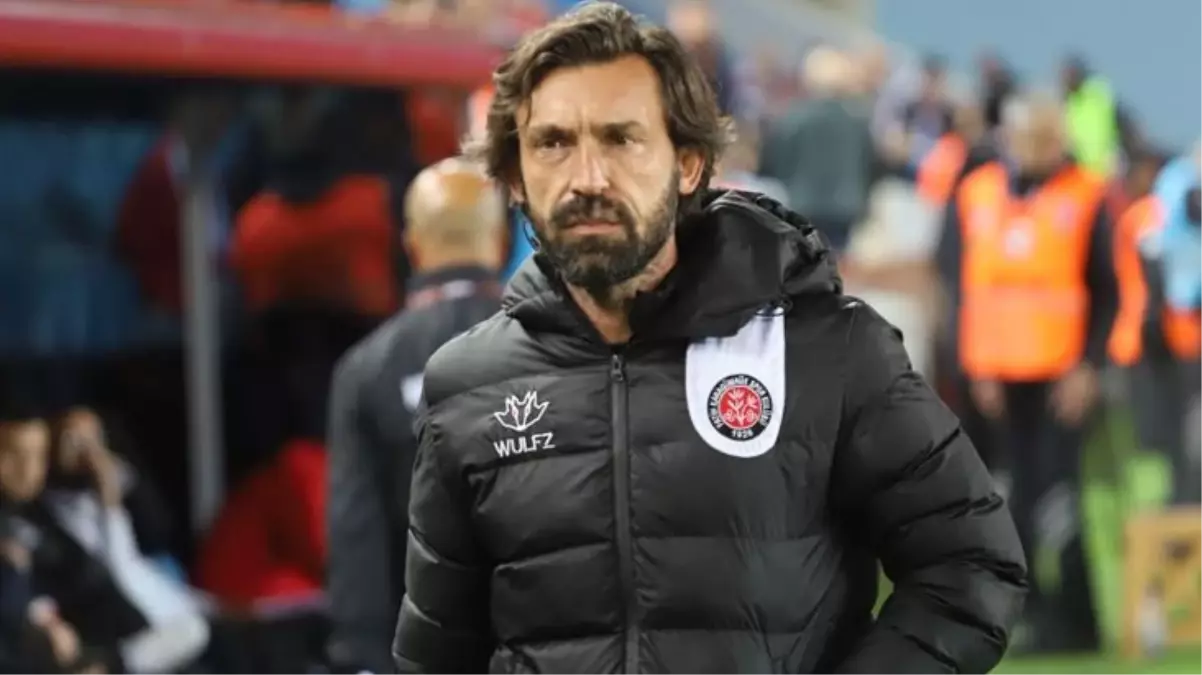 Fatih Karagümrük ile Pirlo yol ayrımında! İtalyan hoca Andre Pirlo sezon sonu takımına veda ediyor