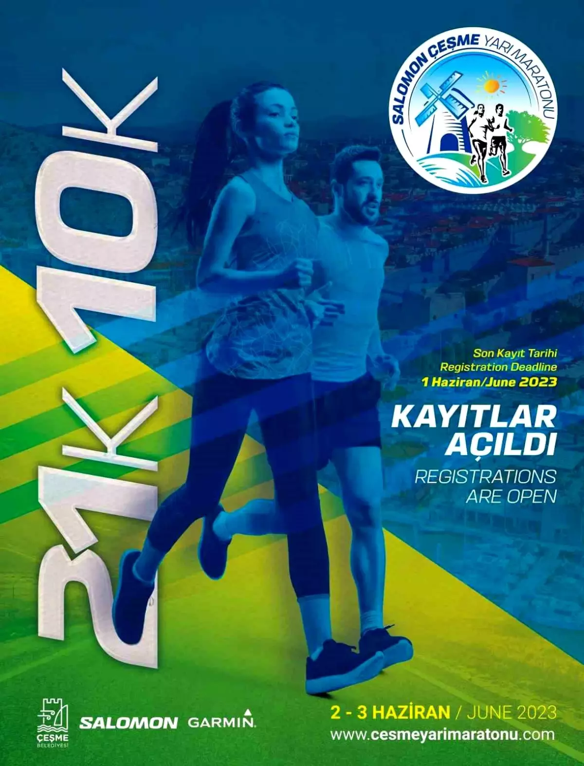 Salomon Çeşme Yarı Maratonu, 3 Haziran\'da başlıyor
