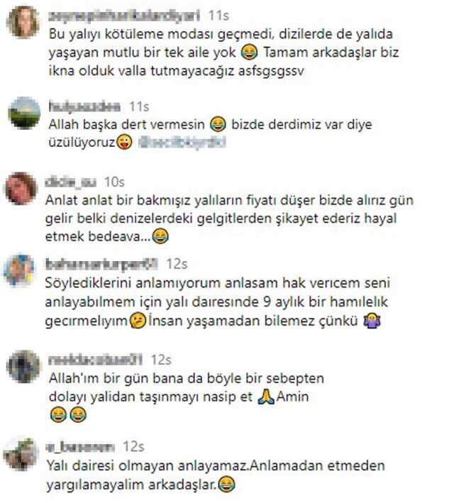 Yalıdan neden taşındığını anlatan Tülin Şahin, sözleriyle alay konusu oldu