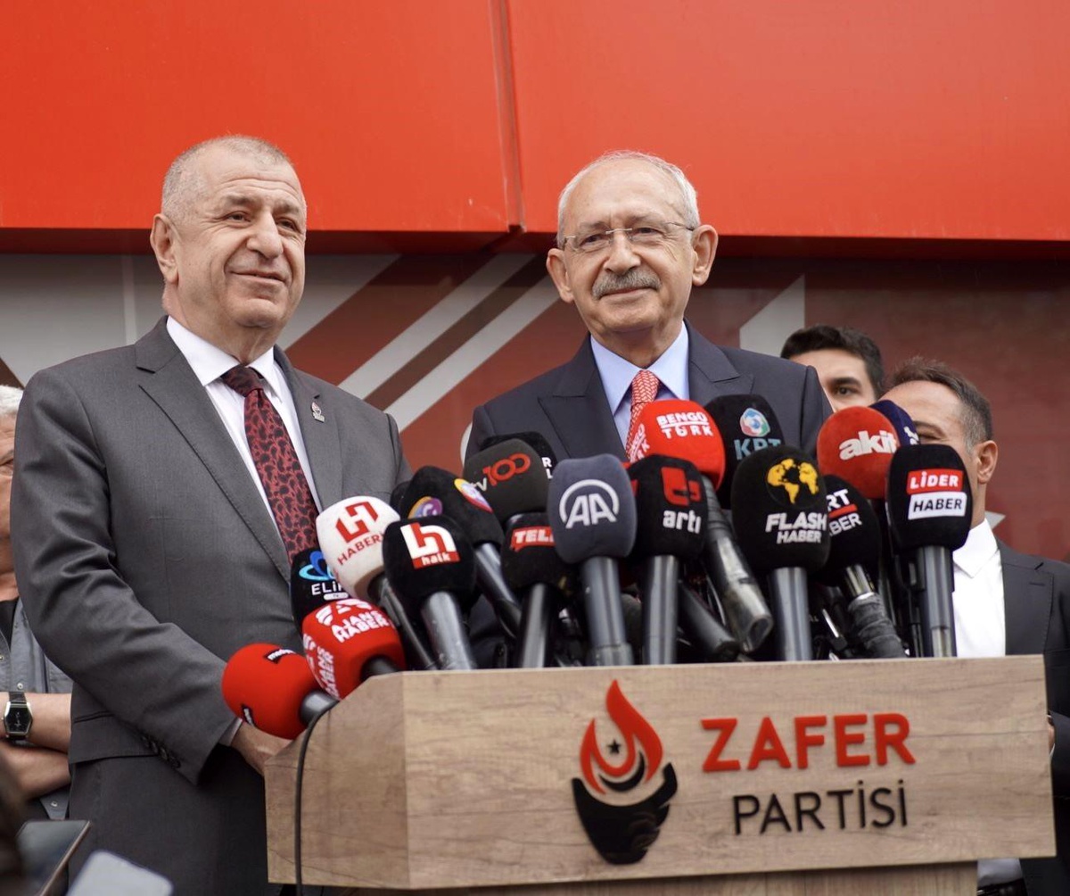 Zafer Partisi Genel Başkanı Özdağ: "Cumhurbaşkanlığı ikinci tur seçimlerinde Kılıçdaroğlu\'nu destekleyeceğiz"