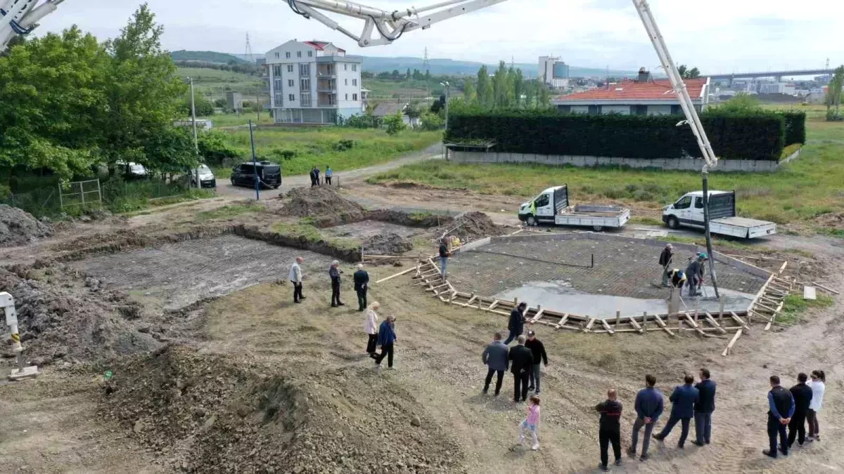 Lapseki\'de Aqua Park Projesinin Temeli Atıldı