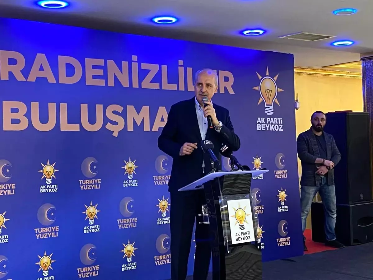 AK Parti Genel Başkanvekili Numan Kurtulmuş Beykoz\'da konuştu