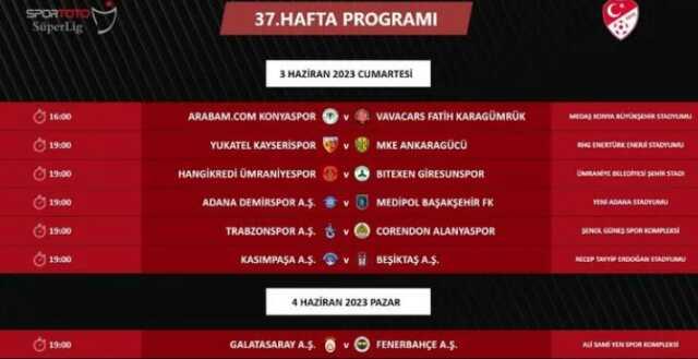 Son Dakika: Galatasaray - Fenerbahçe derbisi 4 Haziran Pazar günü saat 19.00'da oynanacak