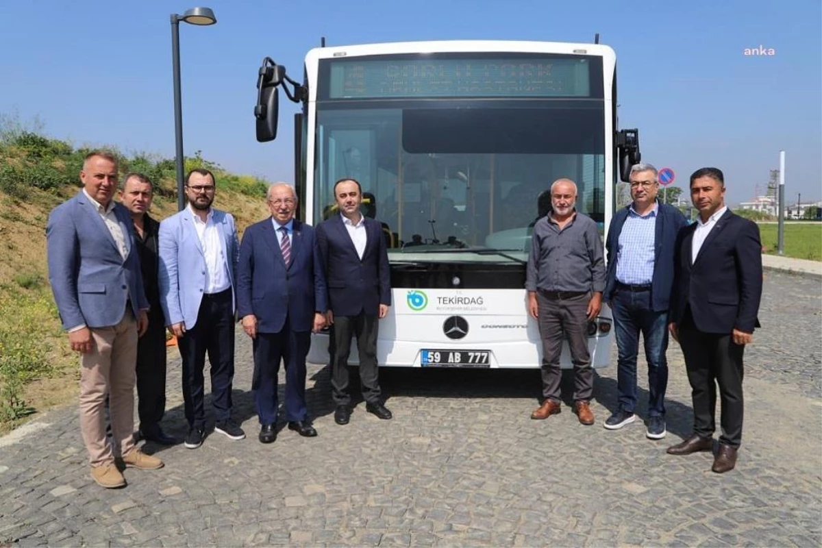Tekirdağ Büyükşehir Belediyesi\'nin Otobüsleri Yenileniyor