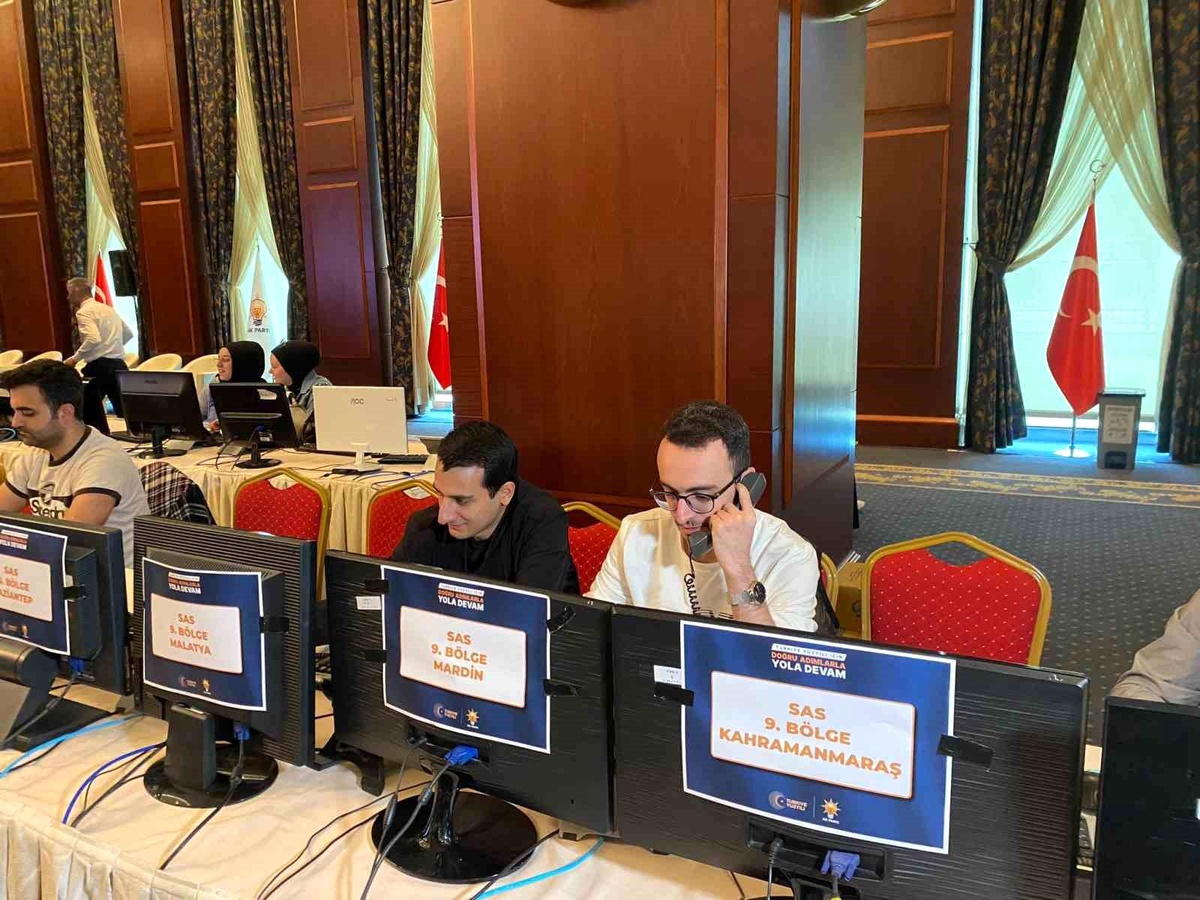 AK Parti\'nin Sonuç Alma Sistemi görüntülendi