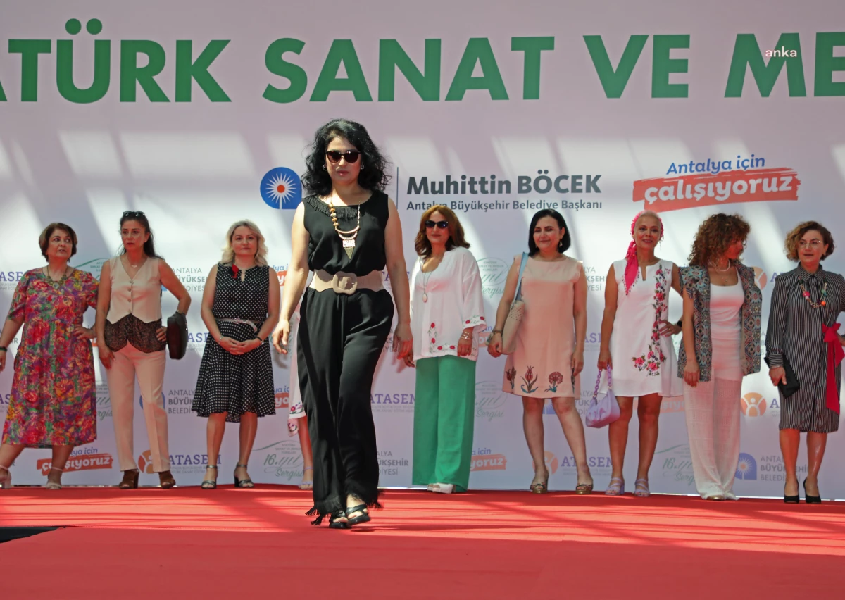 ATASEM 16. Yıl Sergisi Antalya\'da Açıldı