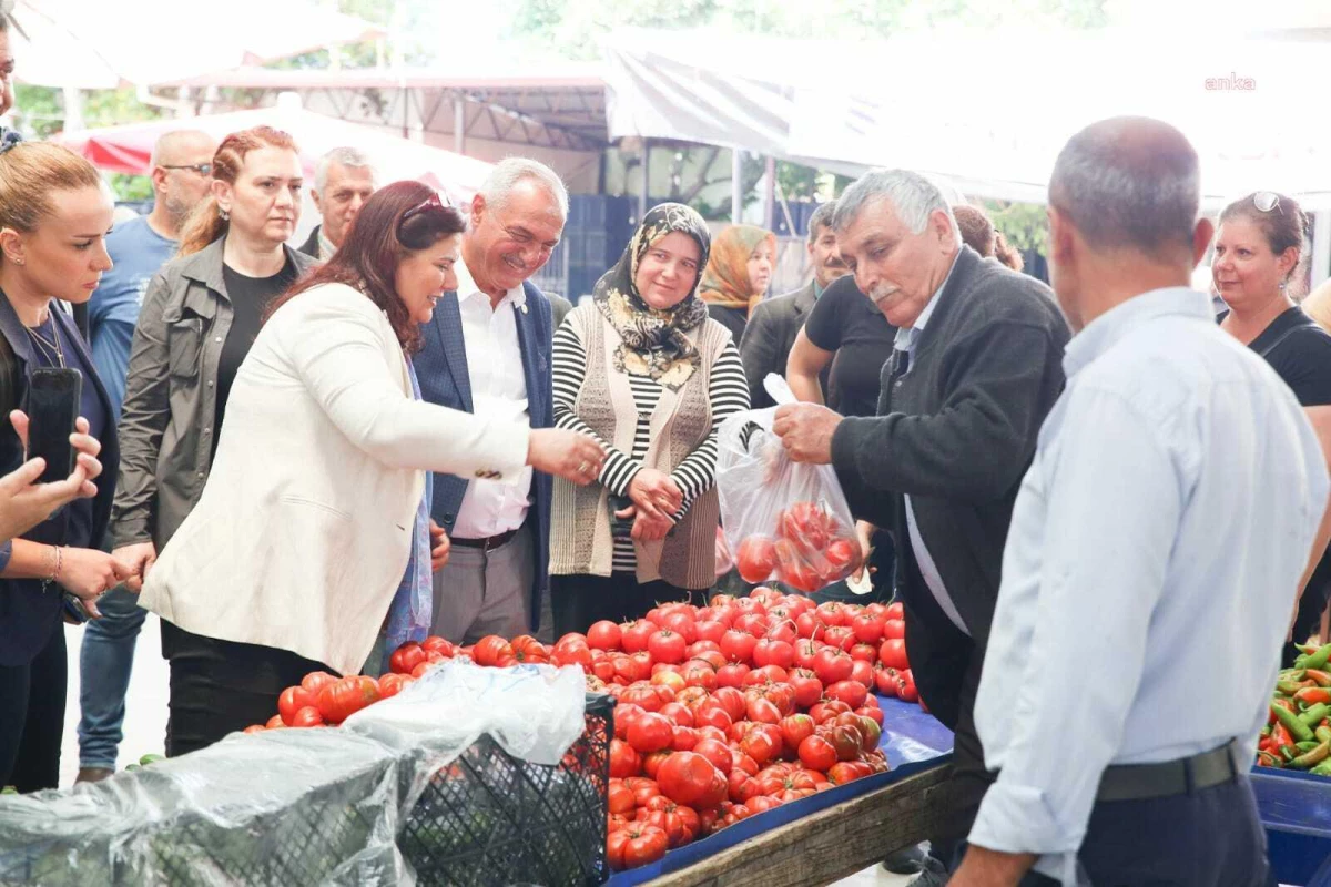 Aydın Büyükşehir Belediye Başkanı Sultanhisar Pazarı\'nı Ziyaret Etti