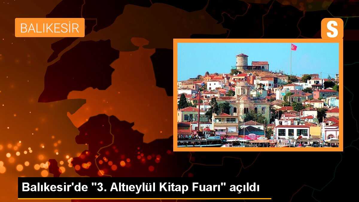 Balıkesir\'de 3. Kitap Fuarı Başladı