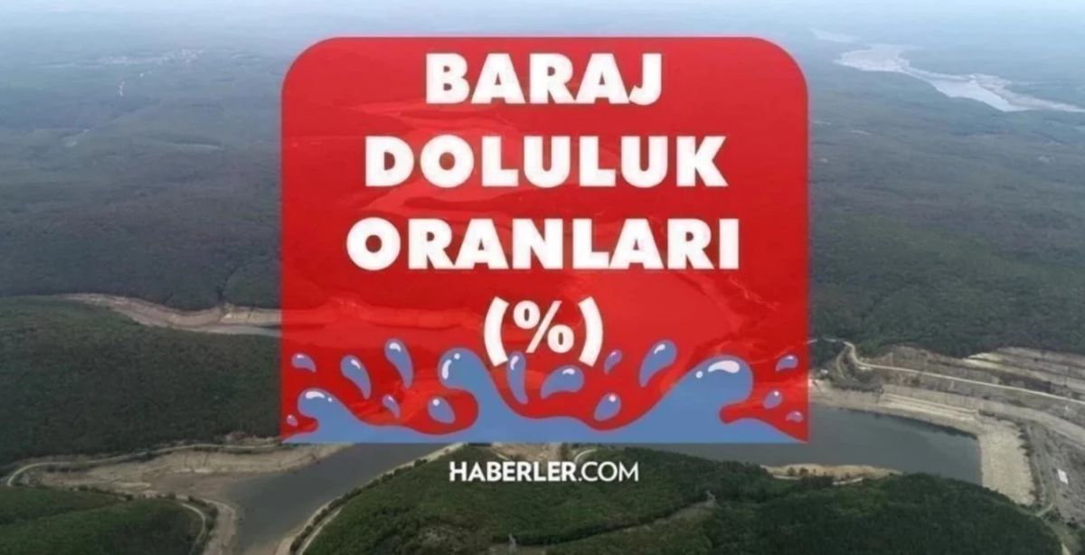 Baraj Doluluk Oranları! 26 Mayıs İstanbul, İzmir, Ankara barajların doluluk oranları yüzde kaç? 26 Mayıs 2023 barajların doluluk seviyesi nasıl?
