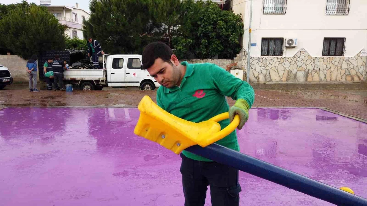 Efeler Belediyesi Ali Gaffar Okkan Parkı\'nda Bakım ve Yenileme Çalışması Yaptı