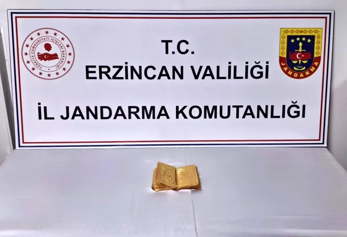 Erzincan\'da Altın Sayfalı Kitap Ele Geçirildi