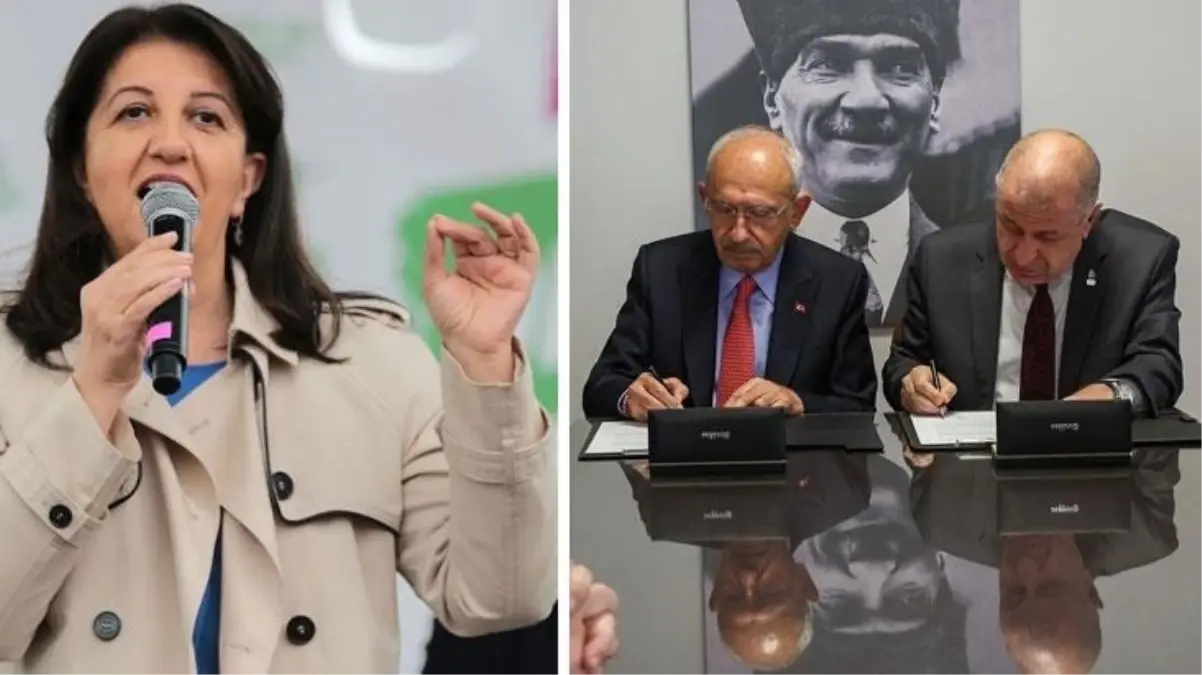 HDP\'li Buldan, Özdağ ile Kılıçdaroğlu arasında imzalanan protokolü tanımadı