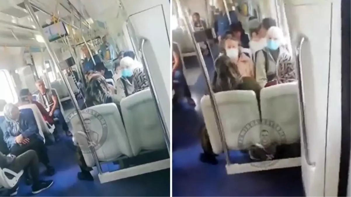 İzmir'de toplu taşımada başörtülü kadına çirkin saldırı: Eşek olmasanız Tayyip'e oy vermezsiniz
